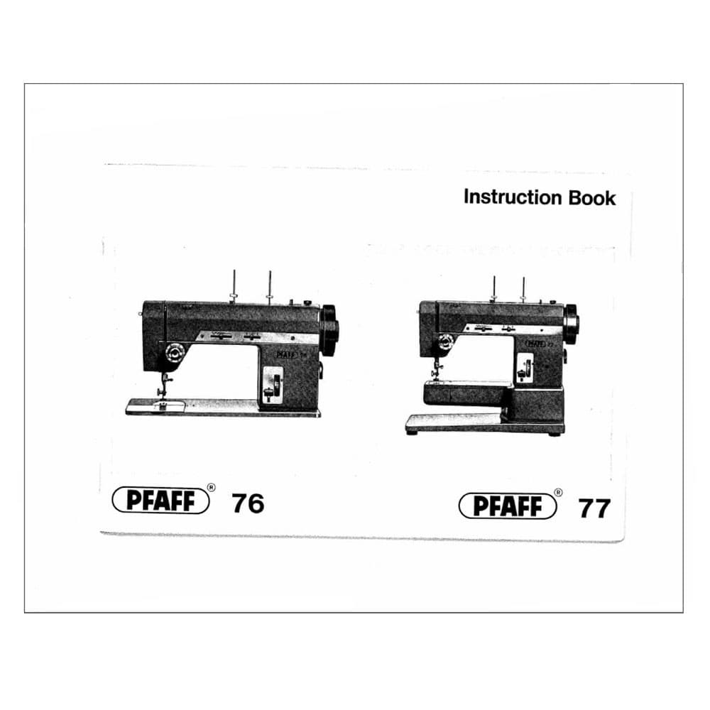 Pfaff 76 Instruction Manual image # 123087