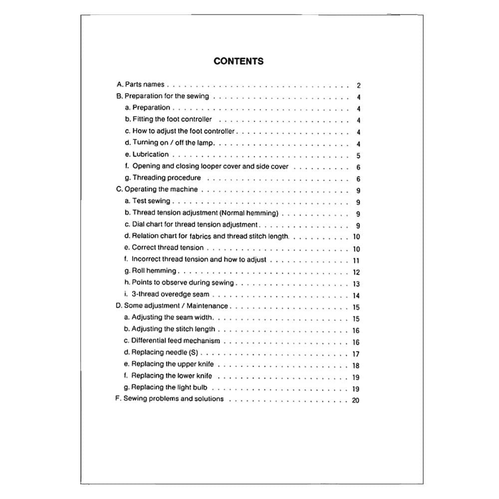 Pfaff Hobbylock 776 Instruction Manual image # 123093