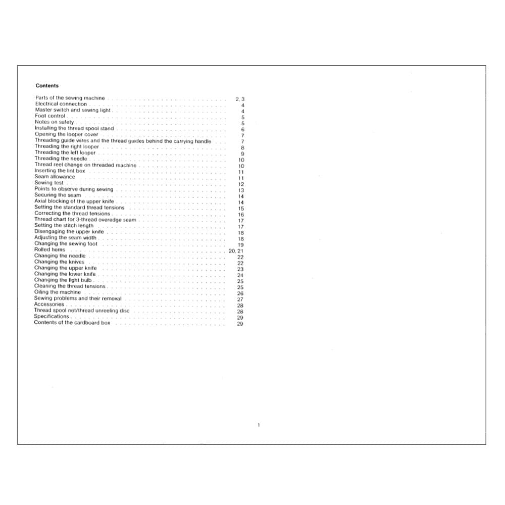 Pfaff Hobbylock 783 Instruction Manual image # 123097