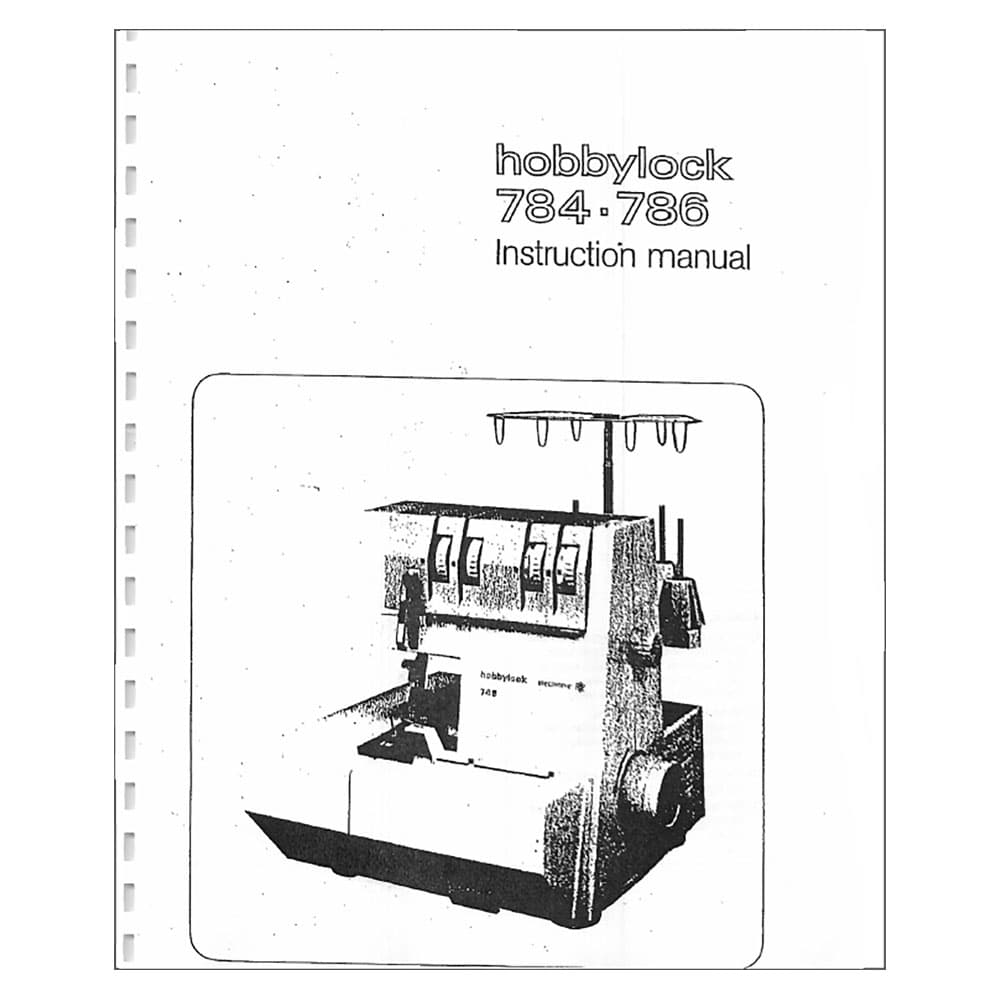 Pfaff Hobbylock 784 Instruction Manual image # 123099
