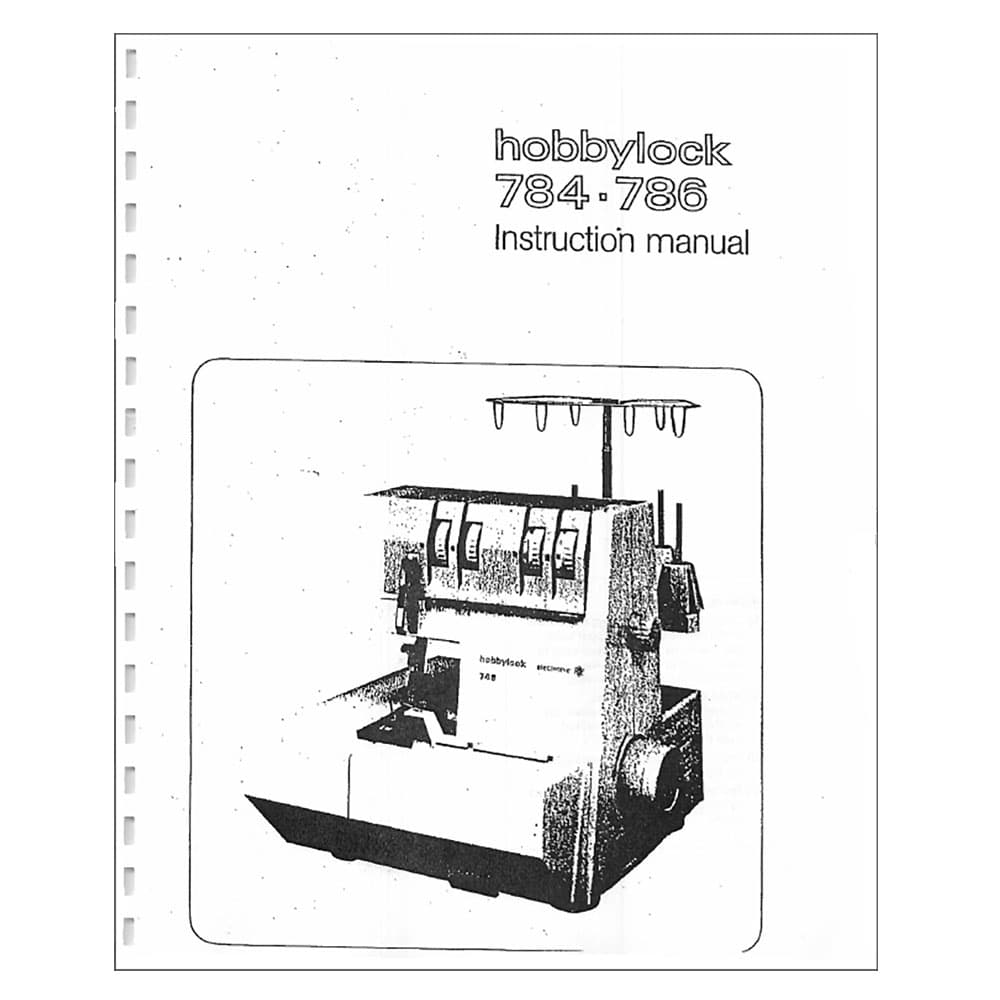 Pfaff Hobbylock 786 Instruction Manual image # 123100