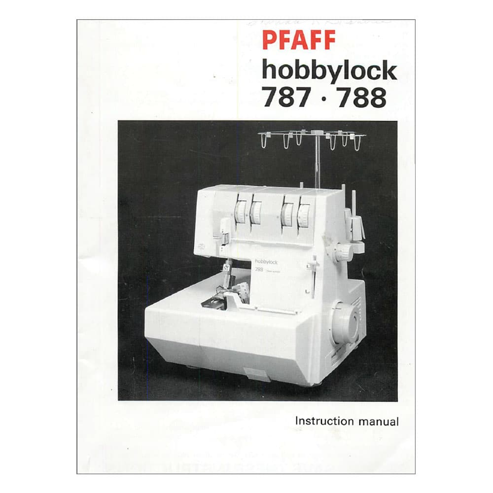 Pfaff Hobbylock 787 Instruction Manual image # 123103