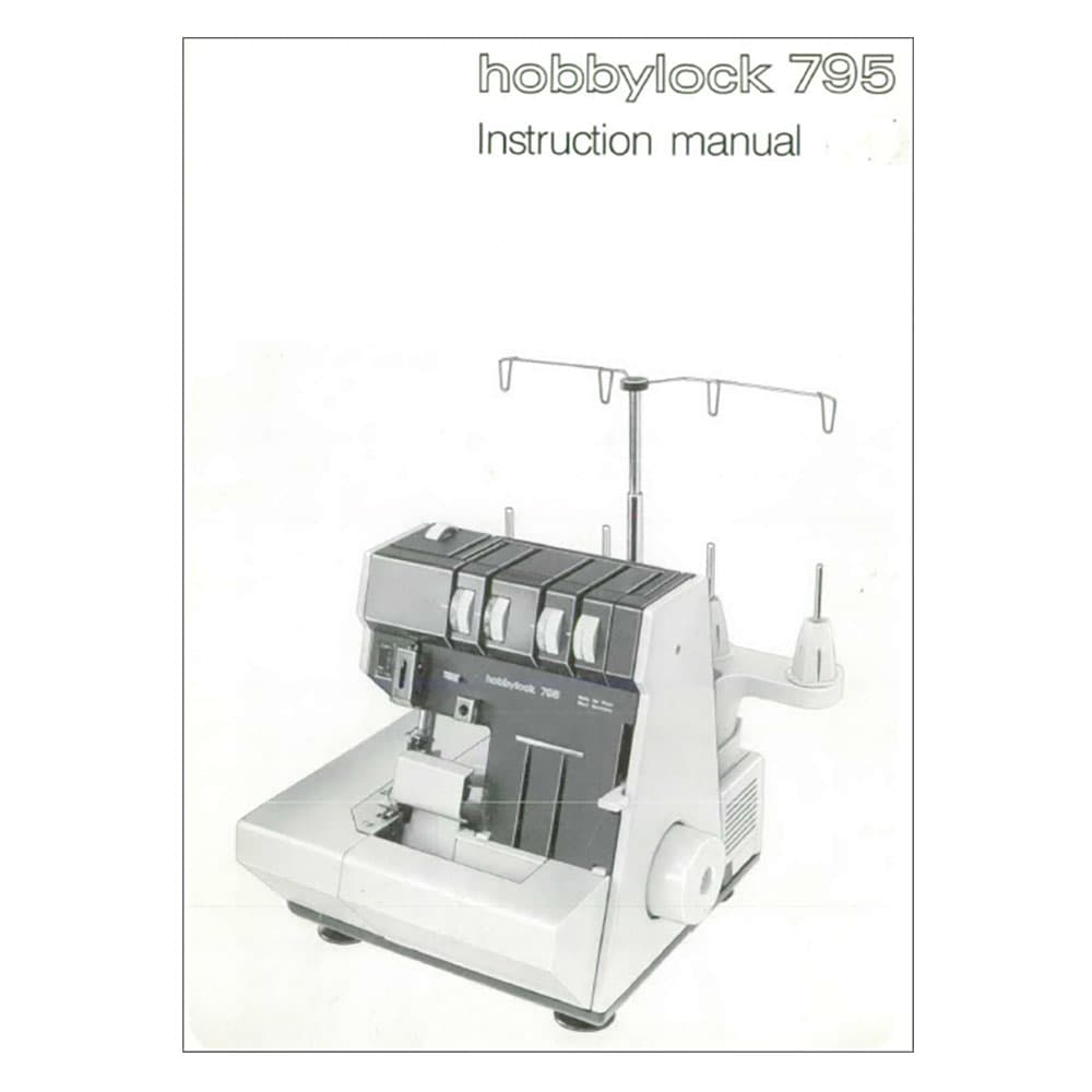 Pfaff Hobbylock 795 Instruction Manual image # 123109