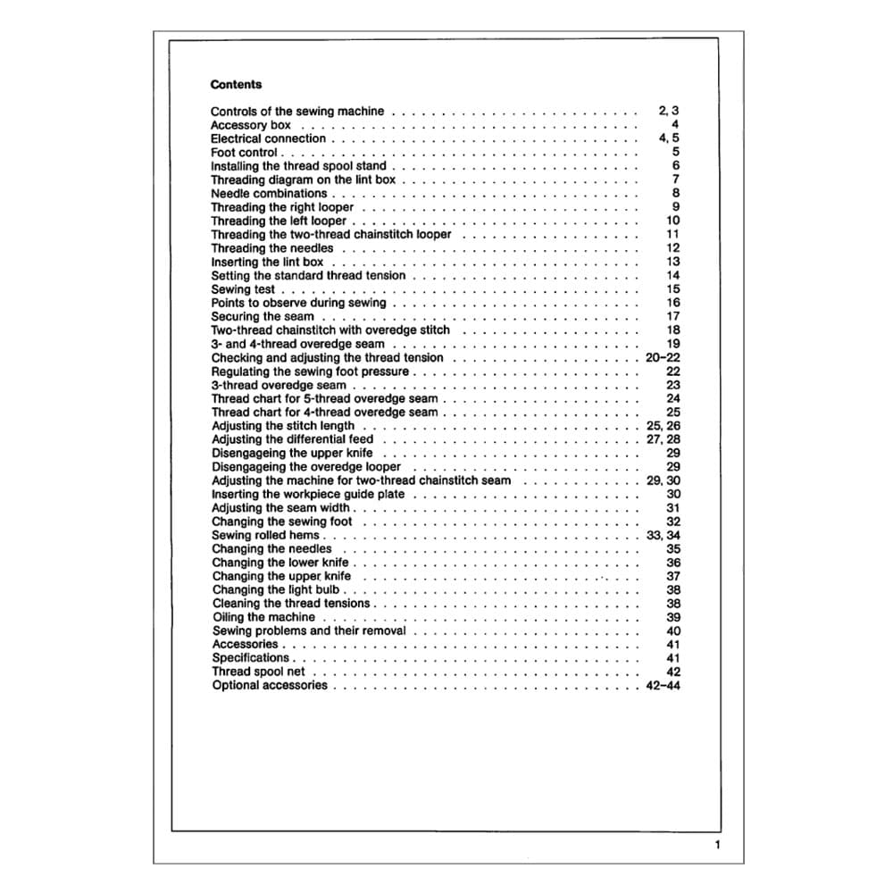 Pfaff Hobbylock 797 Instruction Manual image # 123110