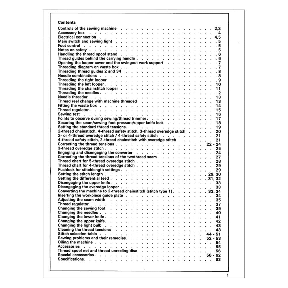 Pfaff Hobbylock 799 Instruction Manual image # 123112