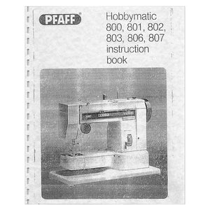 Pfaff Hobbymatic 807 Instruction Manual image # 123127