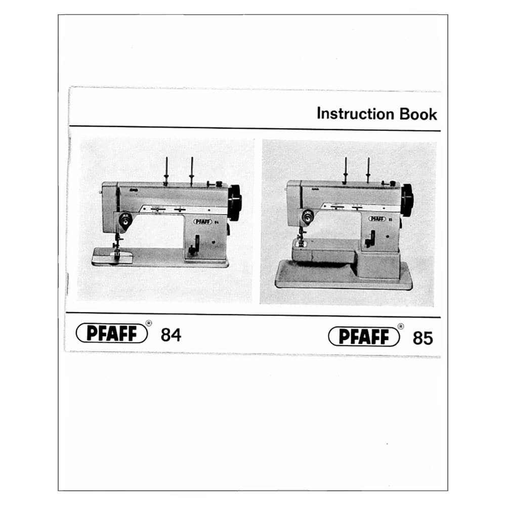 Pfaff 85 Instruction Manual image # 123131