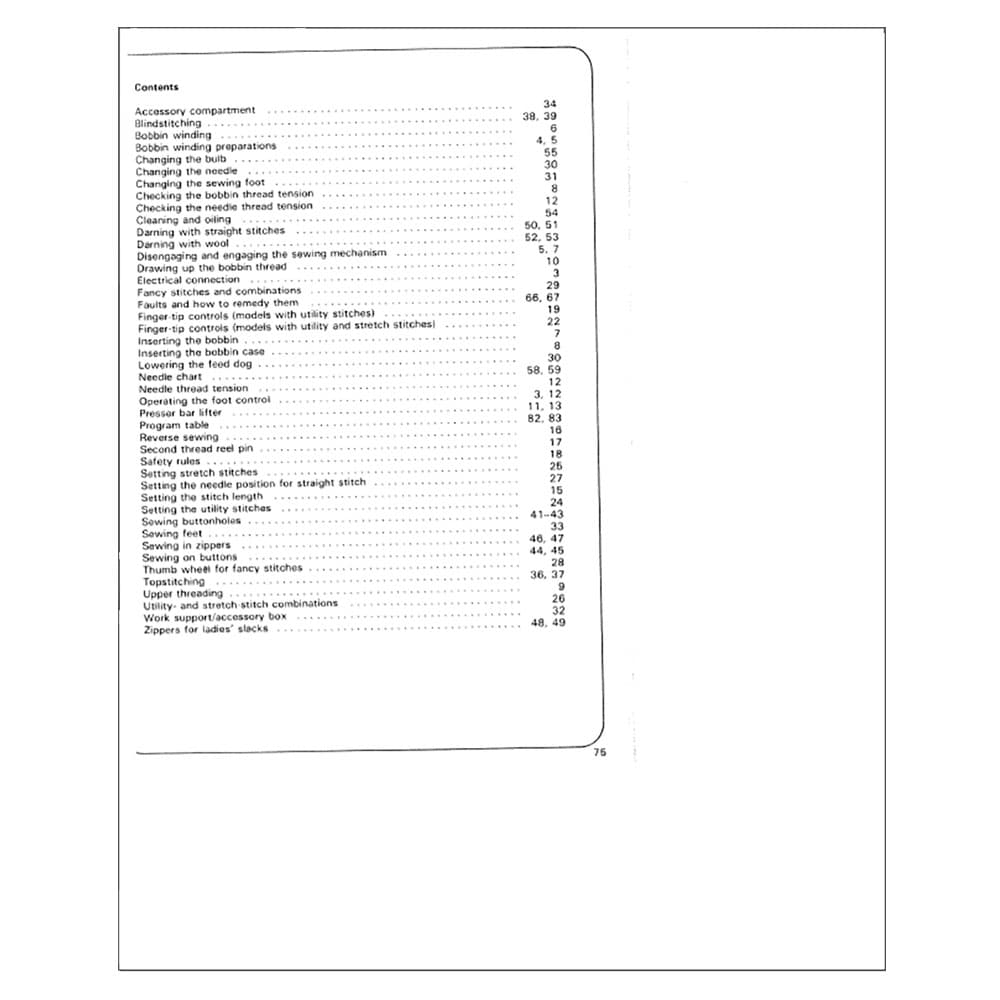 Pfaff Hobbymatic 904-1 Instruction Manual image # 123141