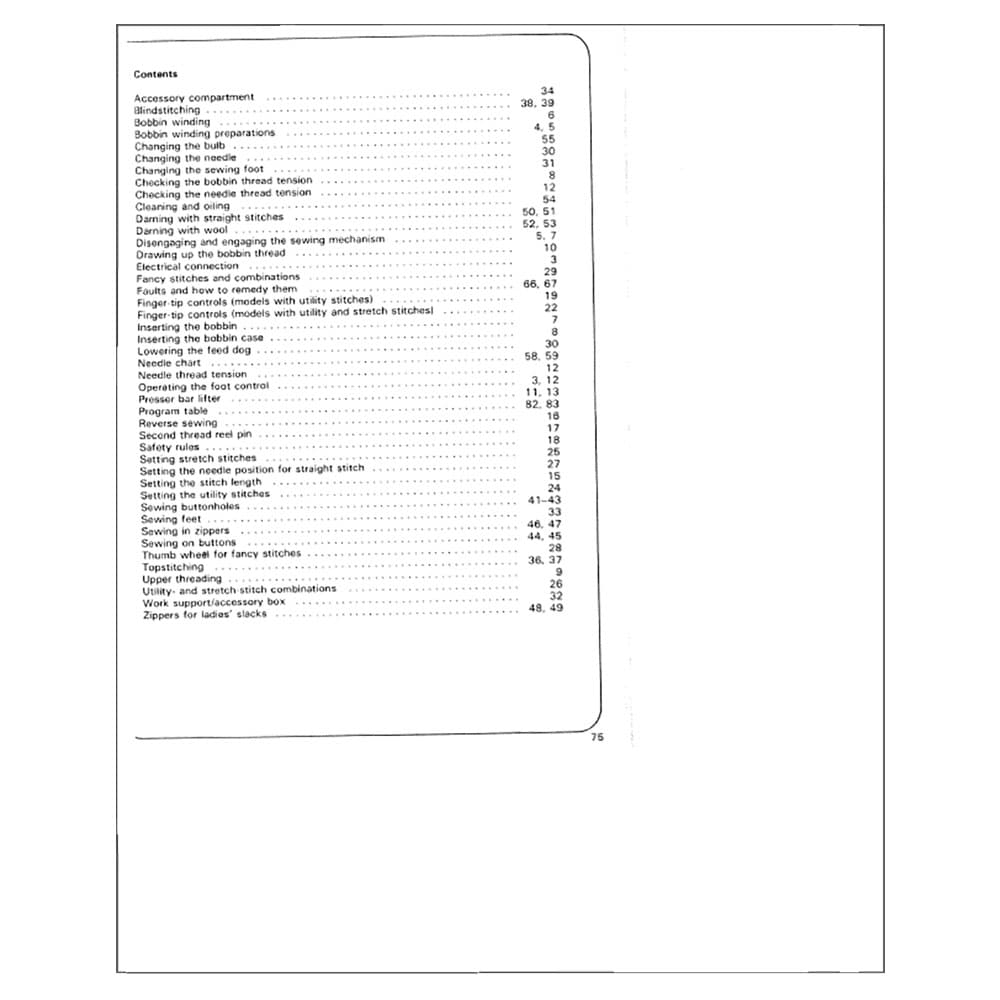 Pfaff Hobbymatic 919-1 Instruction Manual image # 123143
