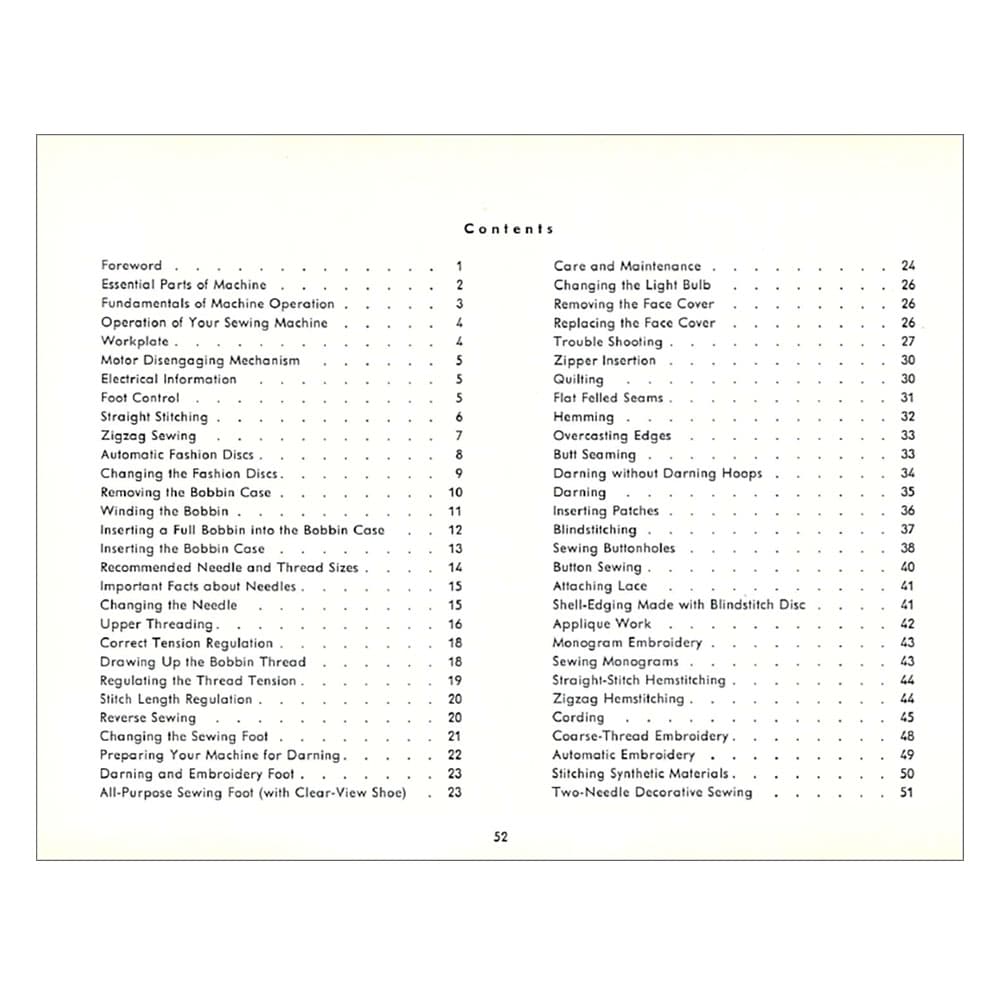 Pfaff 93 Instruction Manual image # 123147