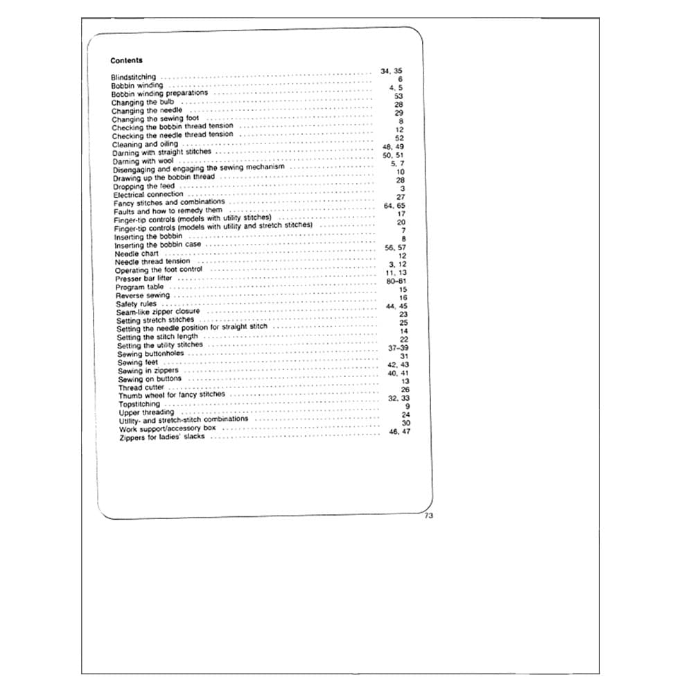 Pfaff Hobbymatic 947 Instruction Manual image # 123157