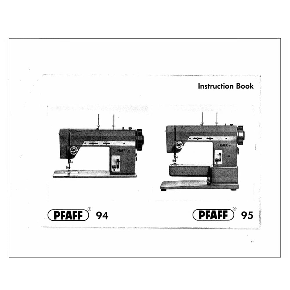 Pfaff 95 Instruction Manual image # 123159