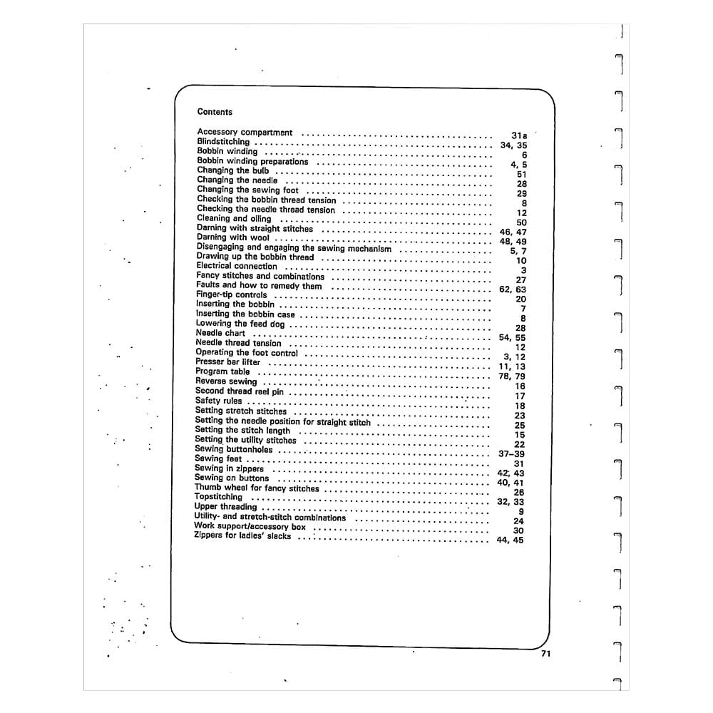Pfaff Hobbymatic 953 Instruction Manual image # 123164