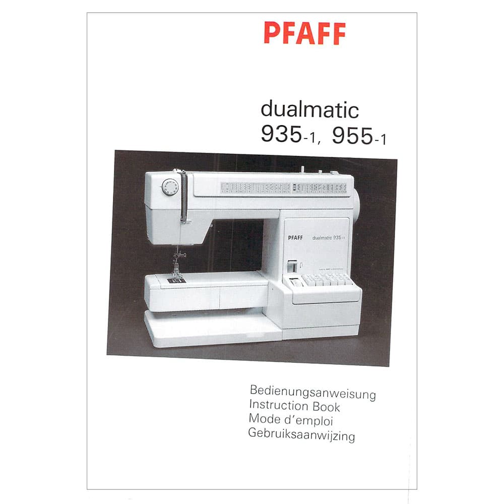 Pfaff Hobbymatic 955 Instruction Manual image # 123167