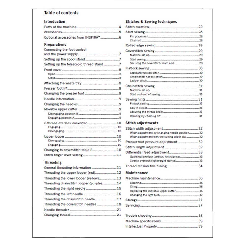 Pfaff Coverlock 3.0 Instruction Manual image # 122650