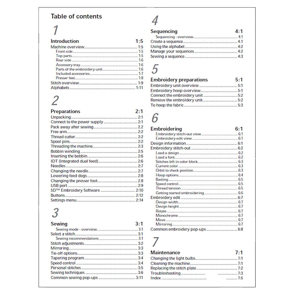 Pfaff Creative 2.0 Instruction Manual image # 122450