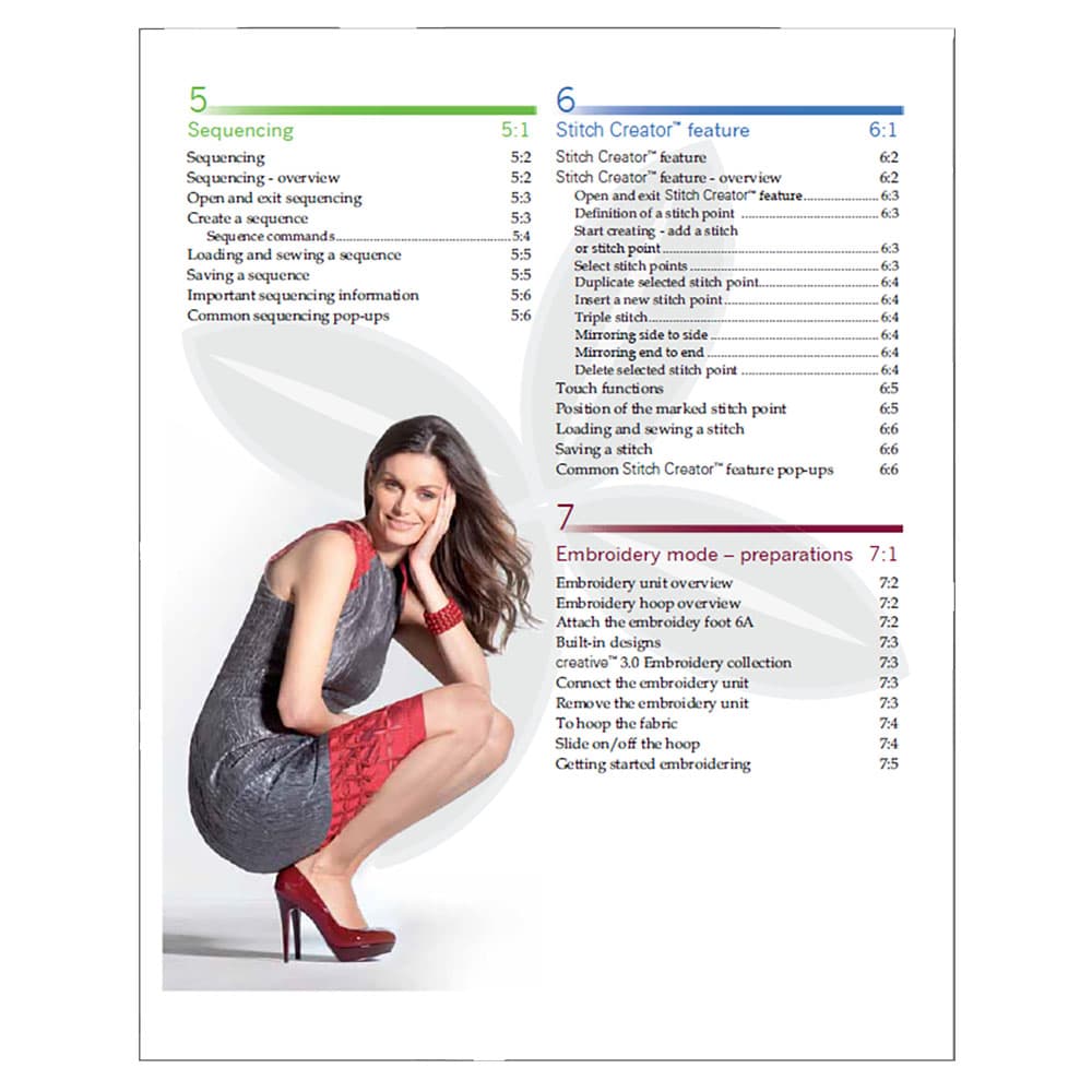 Pfaff Creative 3.0 Instruction Manual image # 123197