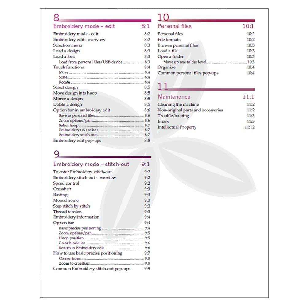 Pfaff Creative 3.0 Instruction Manual image # 123199