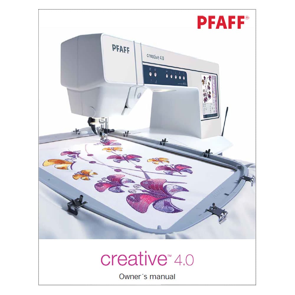Pfaff Creative 4.0 Instruction Manual image # 123203