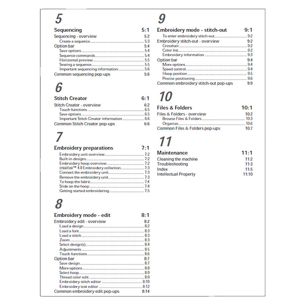 Pfaff Creative 4.0 Instruction Manual image # 123202