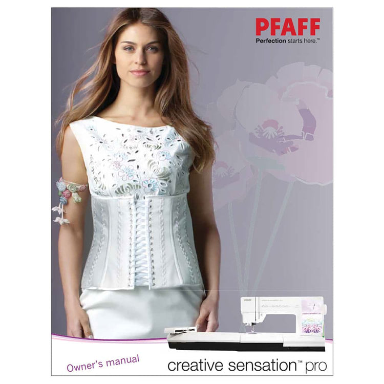 Pfaff Creative Sensation Pro Instruction Manual image # 123232