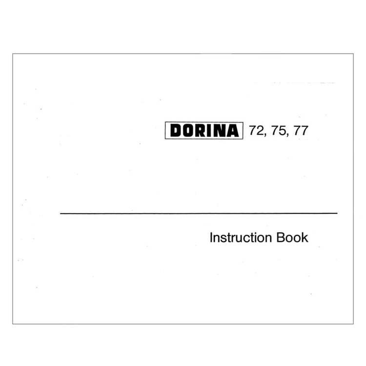 Pfaff Dorina 75 Instruction Manual image # 123061