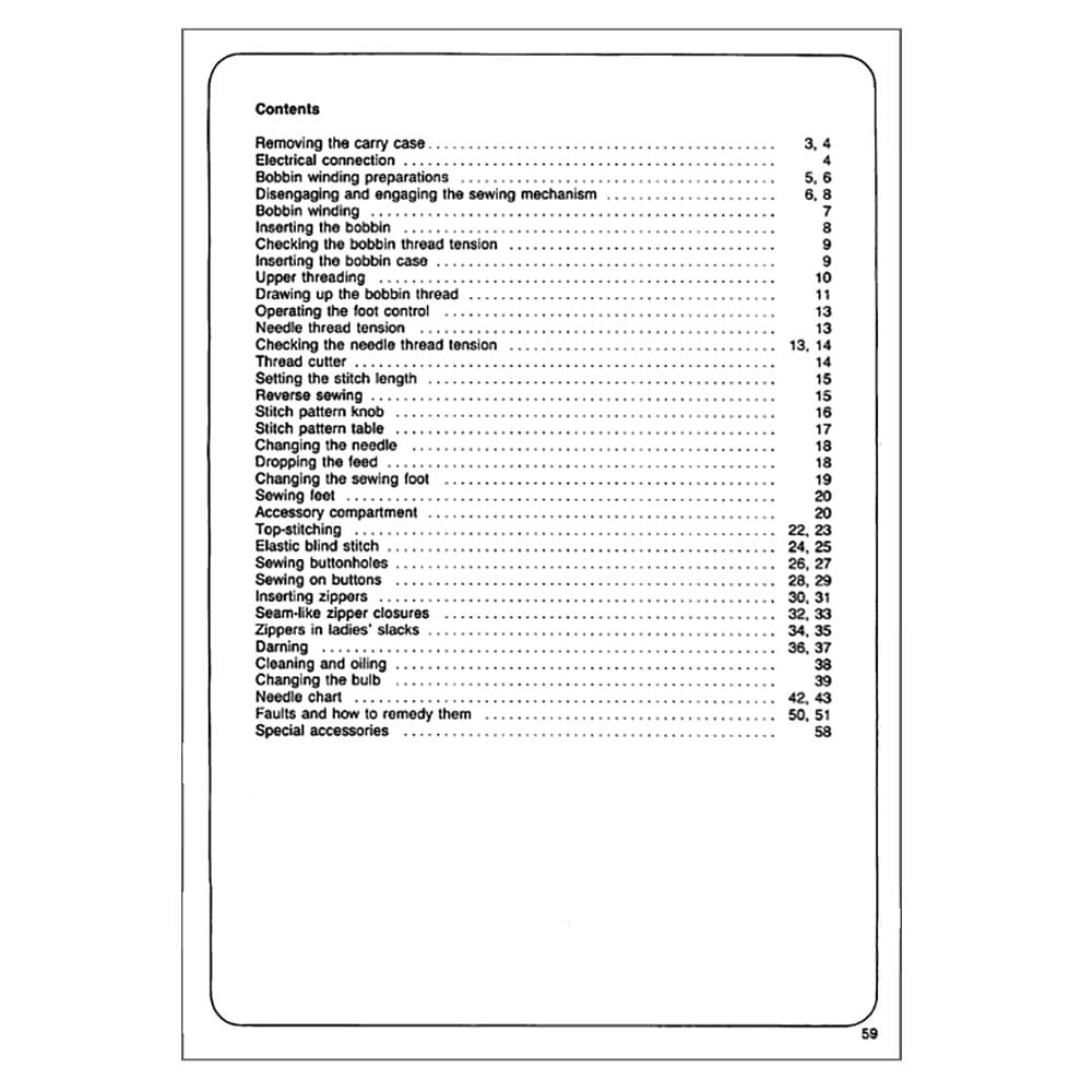 Pfaff Hobby 301 Instruction Manual image # 123270