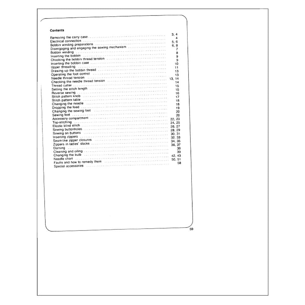 Pfaff Hobby 303 Instruction Manual image # 123272
