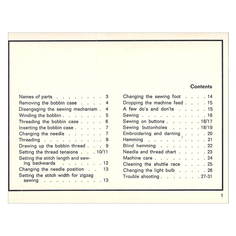 Pfaff Kayser 44 Instruction Manual image # 123290