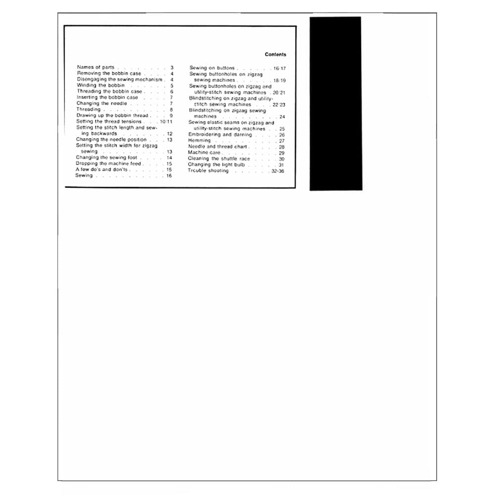 Pfaff Kayser 46 Instruction Manual image # 123299