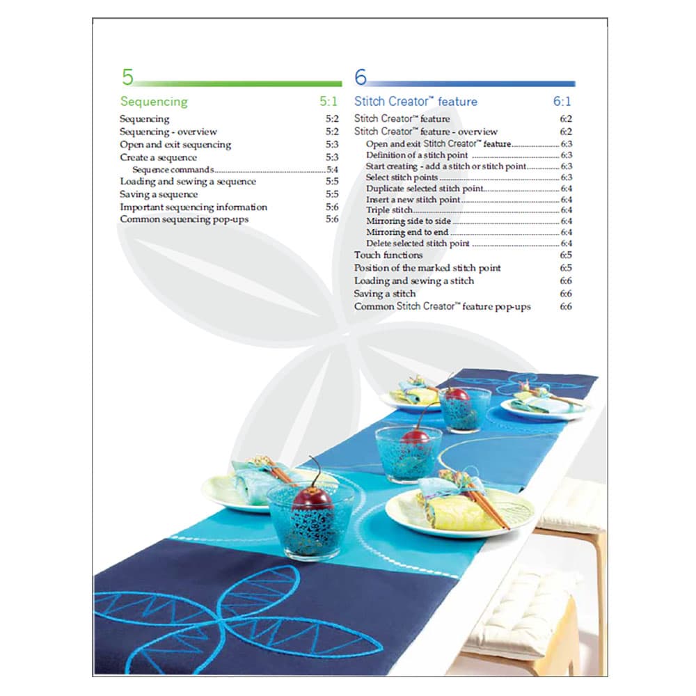 Pfaff Performance 5.0 Instruction Manual image # 123321