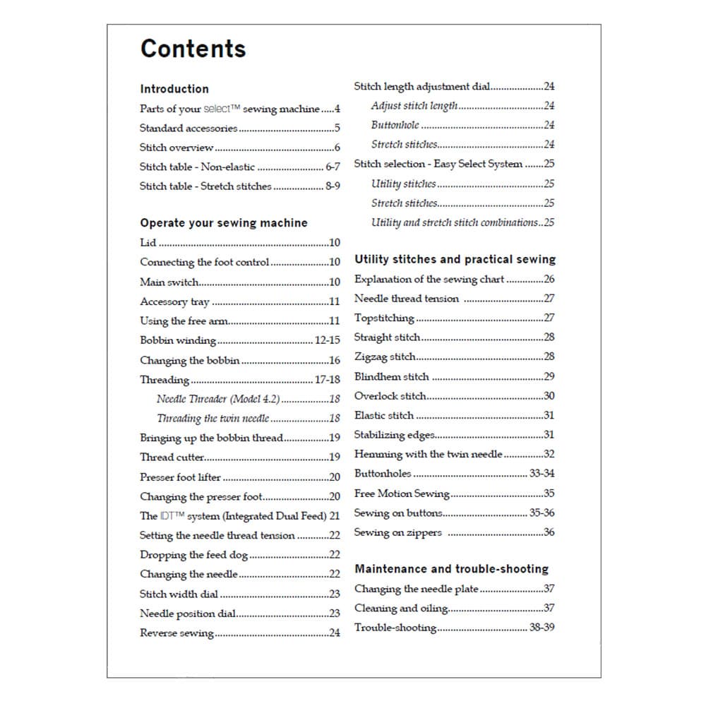Pfaff Select 2.2 Instruction Manual image # 123343