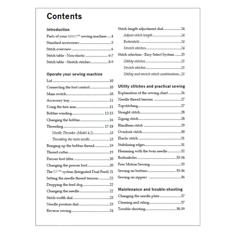 Pfaff Select 2.2 Instruction Manual image # 123343