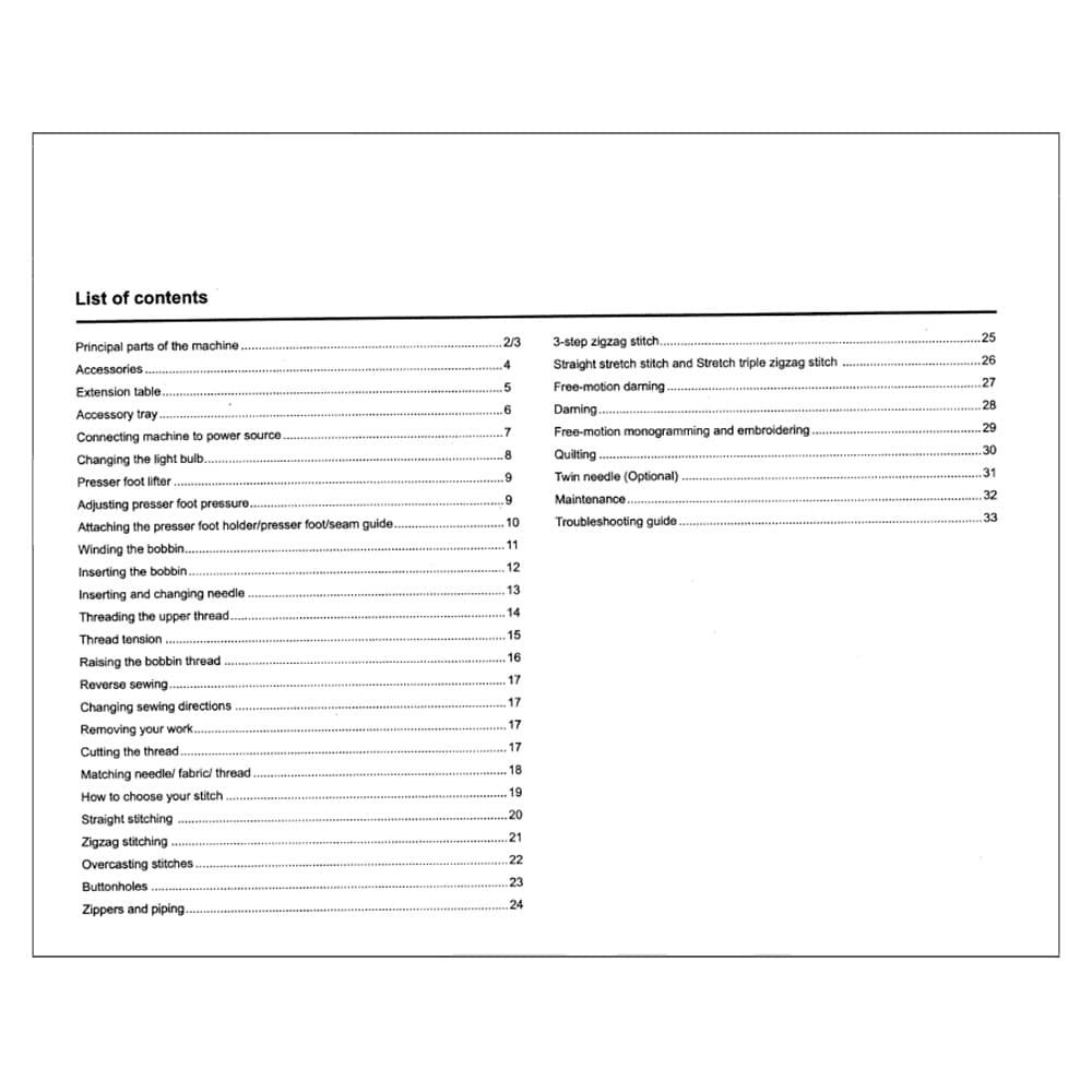 Pfaff Smart 100S Instruction Manual image # 123354