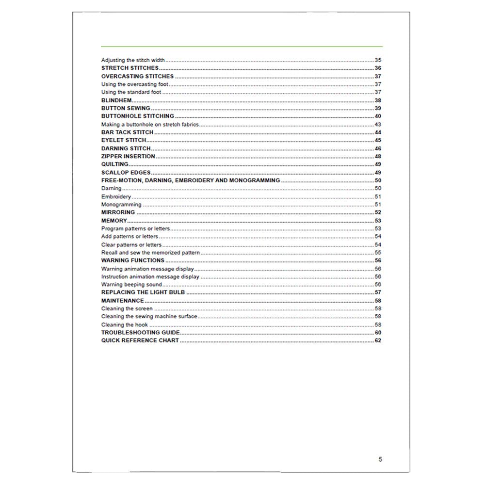 Pfaff Smart 200c Instruction Manual image # 123355