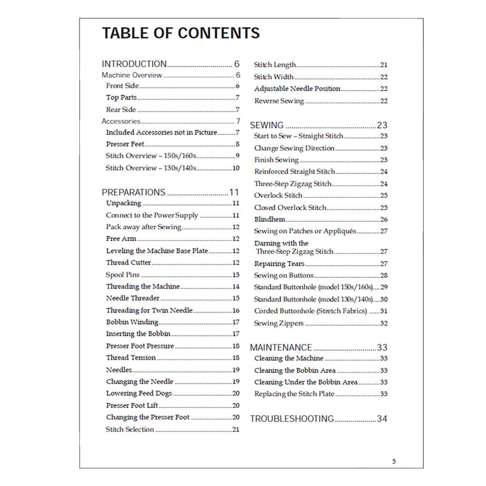 Pfaff Smarter 140s Instruction Manual image # 123360