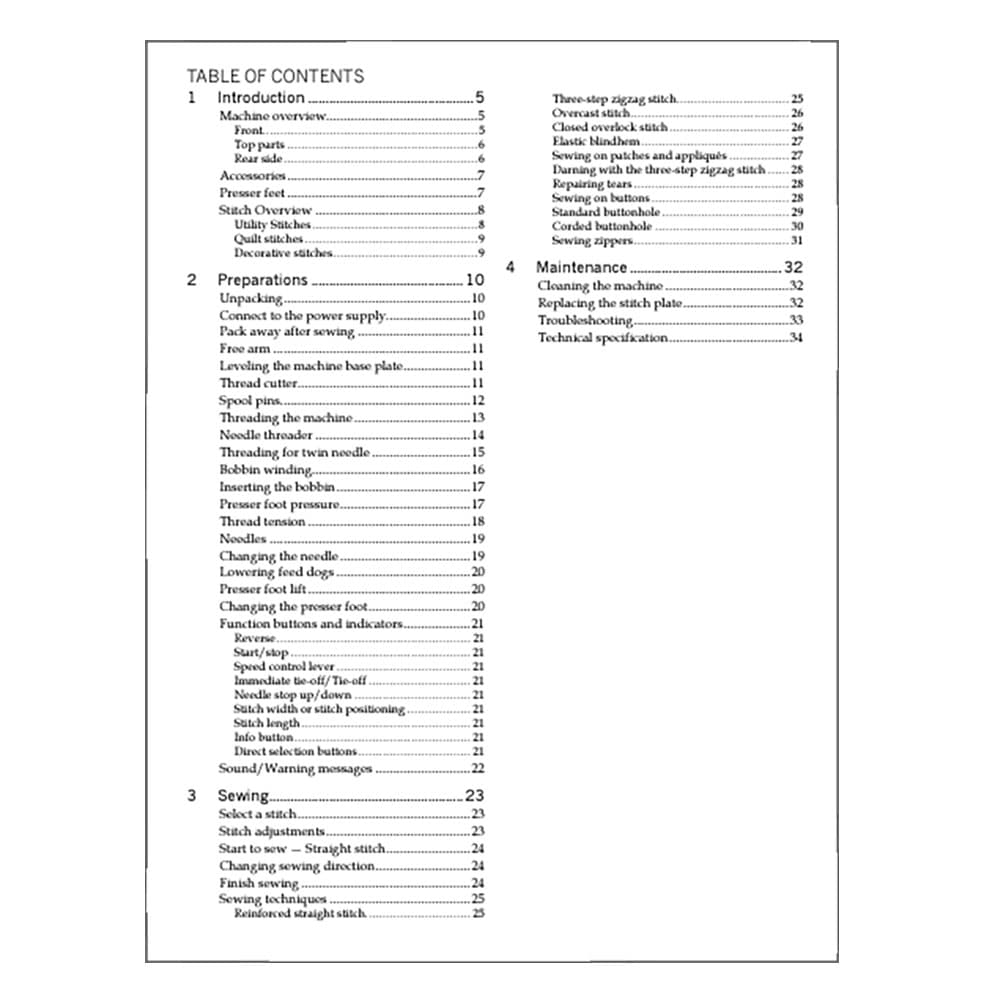 Pfaff Smarter 260c Instruction Manual image # 123378