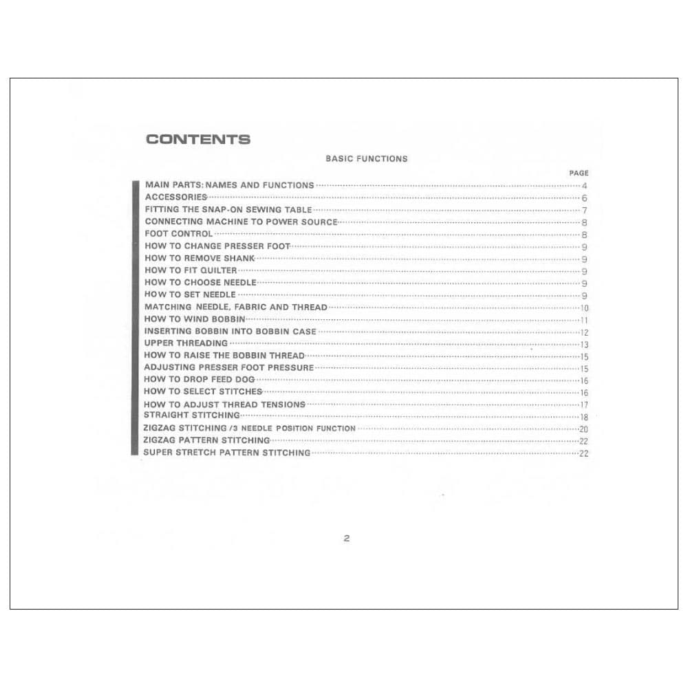 Riccar 2900 Instruction Manual image # 120441