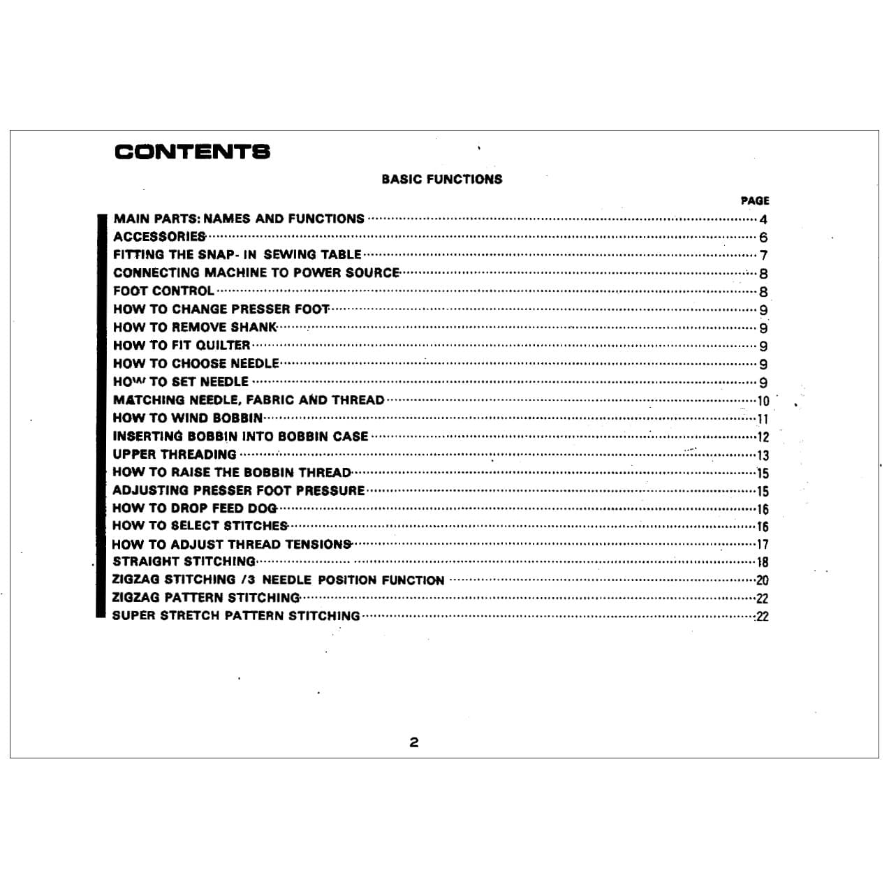Riccar 4003 Instruction Manual image # 116950