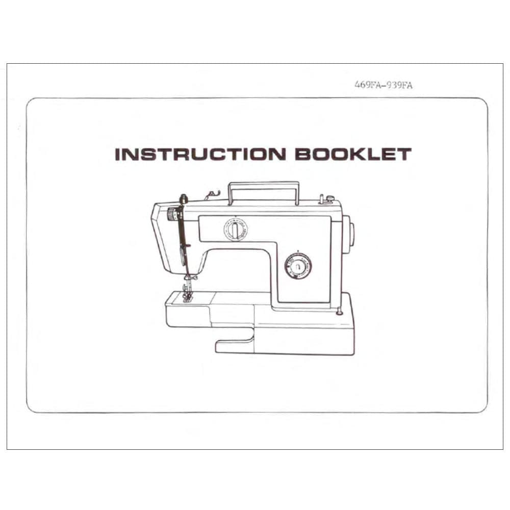 Riccar 469FA Instruction Manual image # 116934