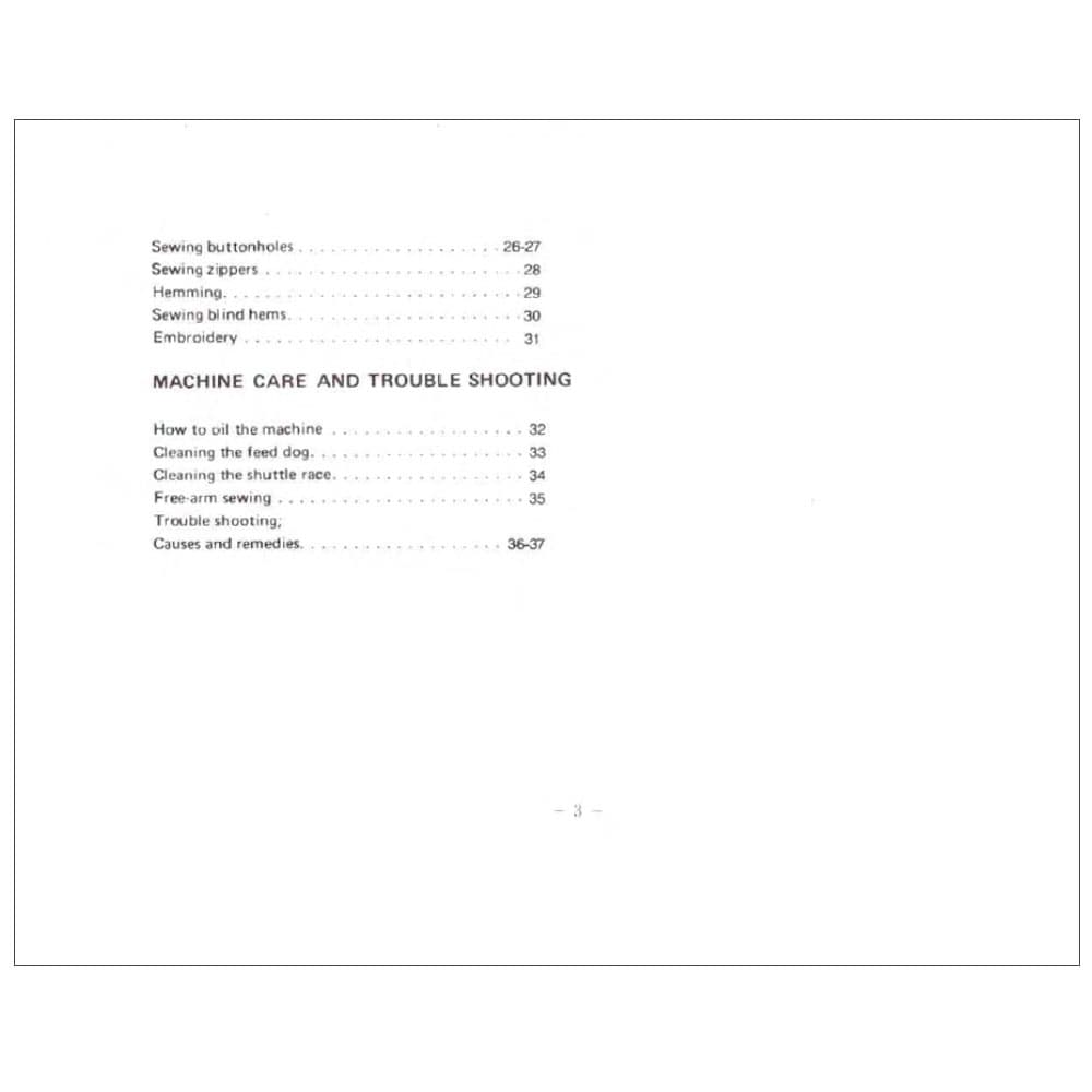Riccar 469FA Instruction Manual image # 116933