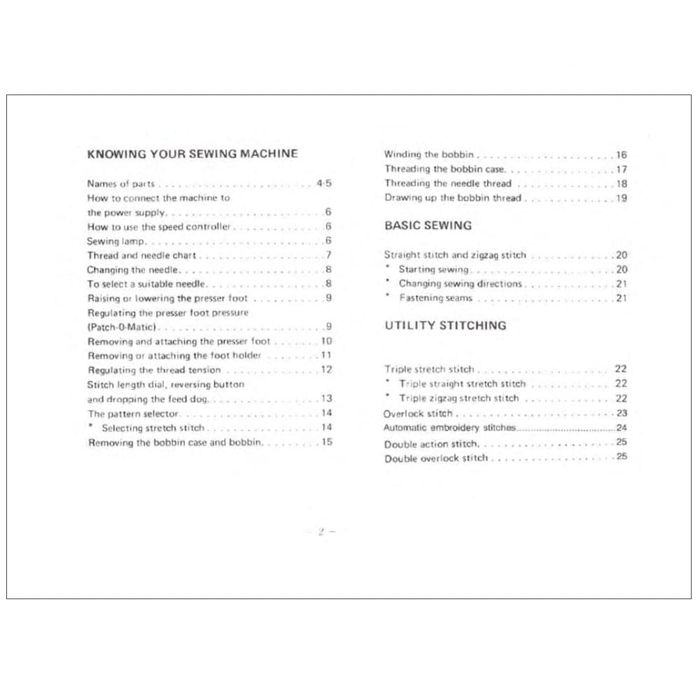Riccar 469FA Instruction Manual image # 116932