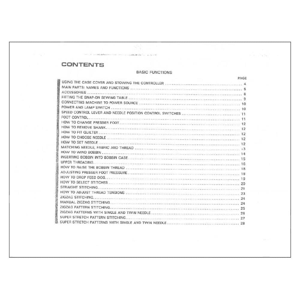 Riccar 9900 Instruction Manual image # 123419