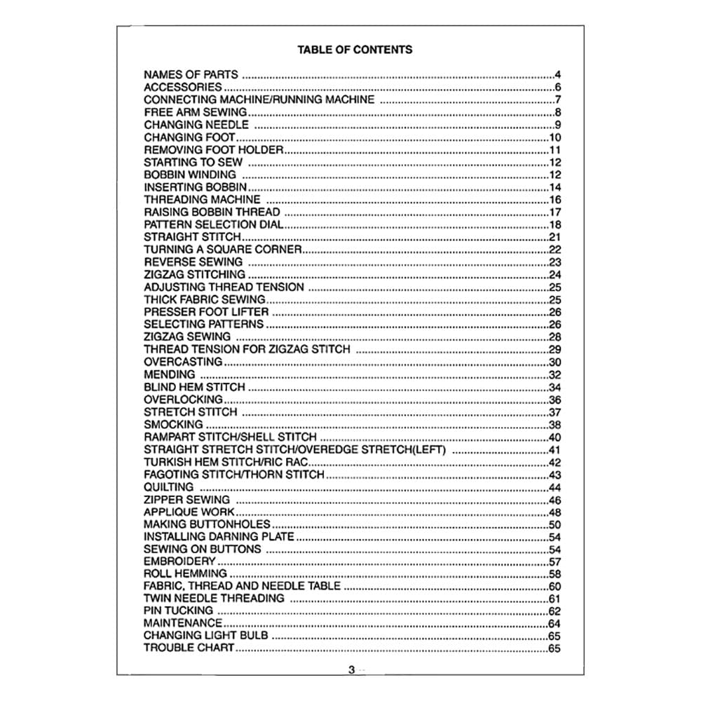 Singer 1019 Instruction Manual image # 123979