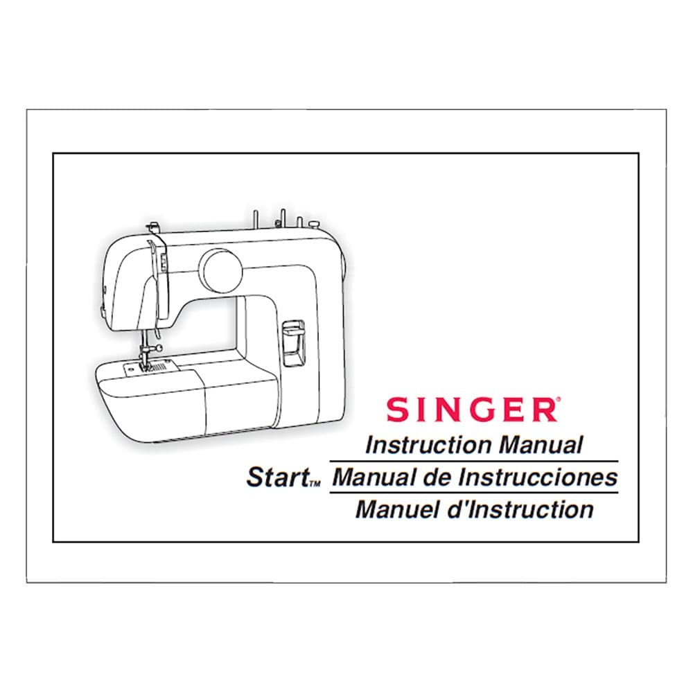 Machine Start Singer 1304 Start Instructions Manual
