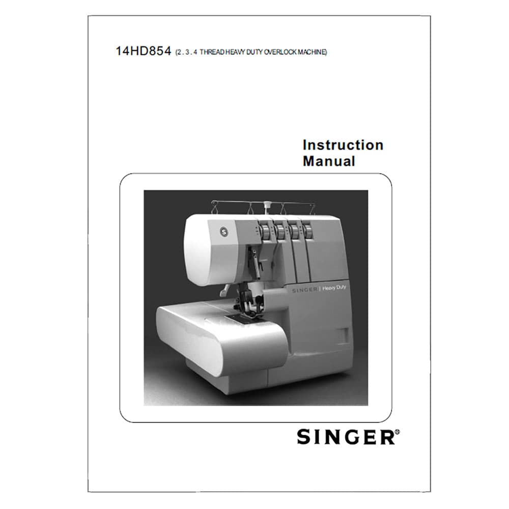 Singer Heavy Duty 14HD854 Instruction Manual image # 123487