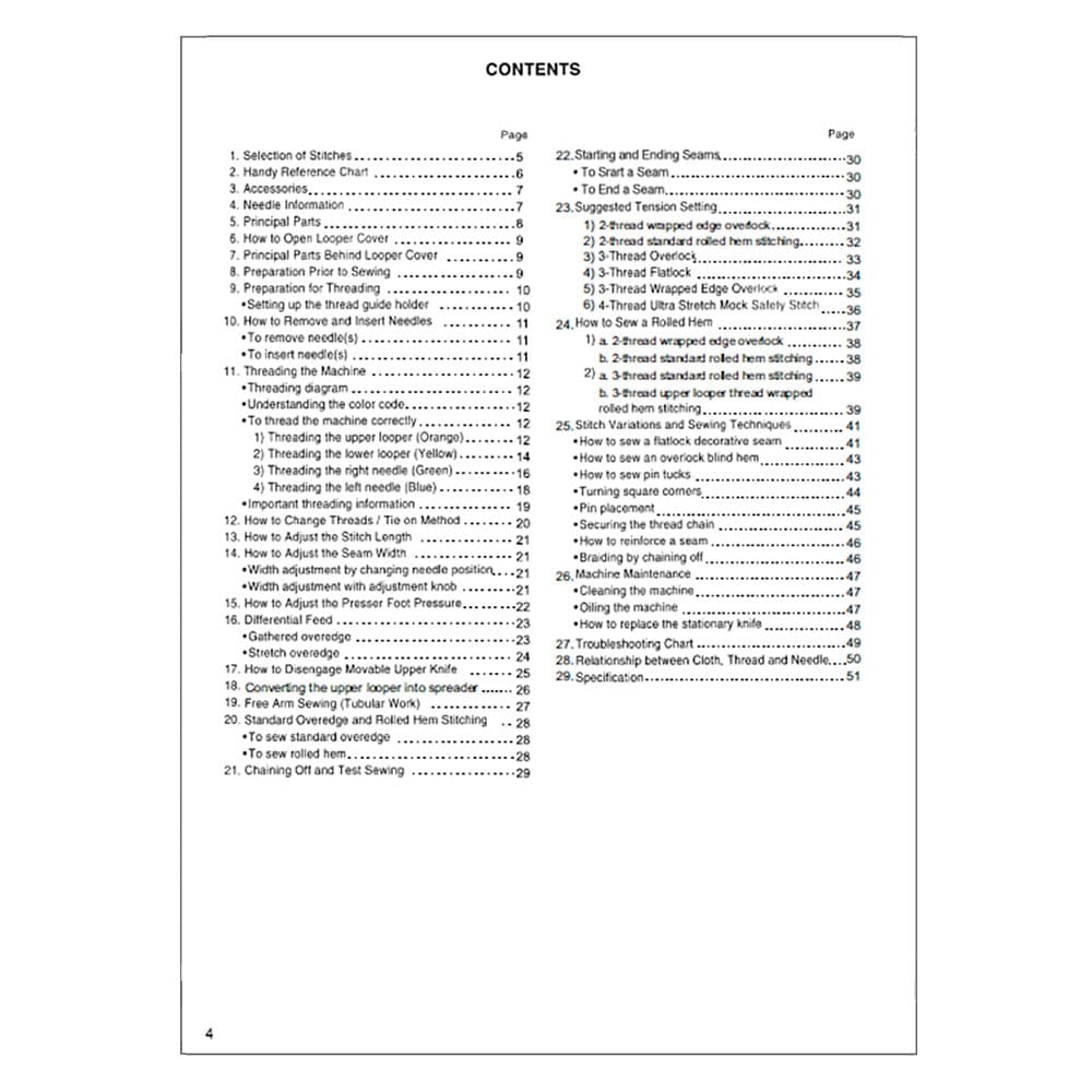Singer Heavy Duty 14HD854 Instruction Manual image # 123486
