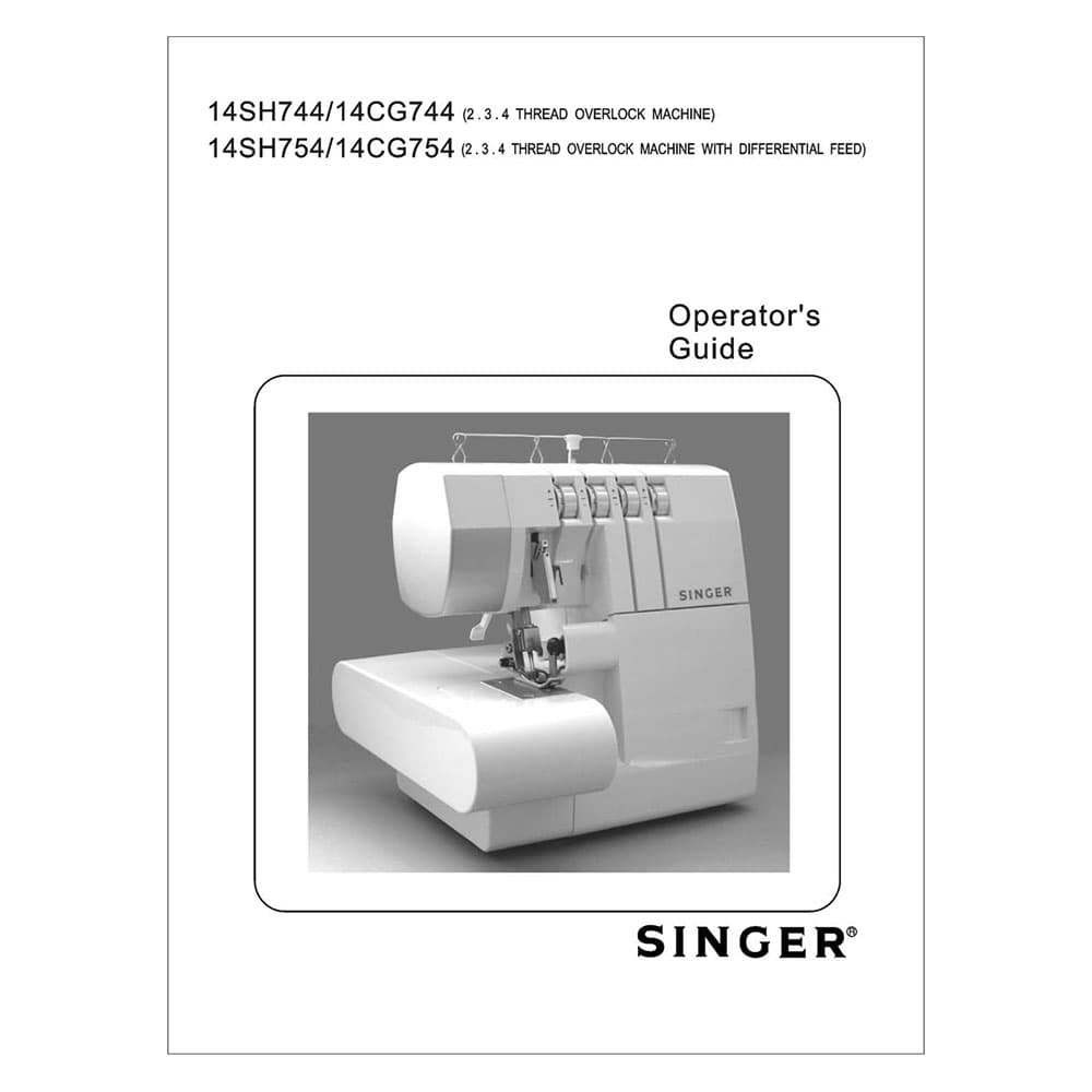 Singer 14SH754 Instruction Manual image # 124060