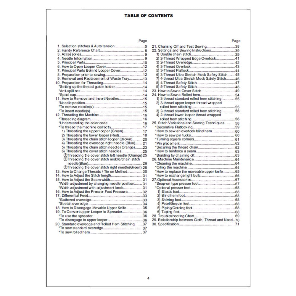 Singer 14T967DC Instruction Manual image # 124064