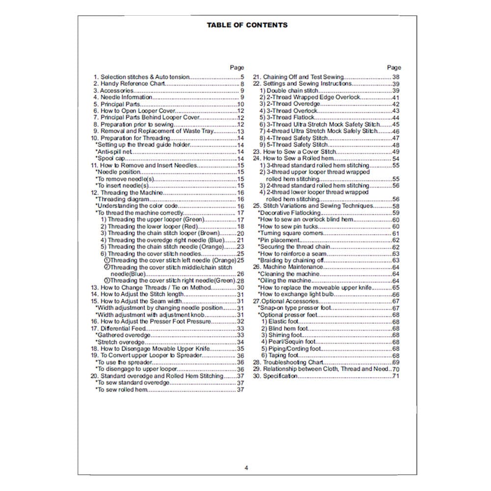Singer 14T968DC Instruction Manual image # 124067